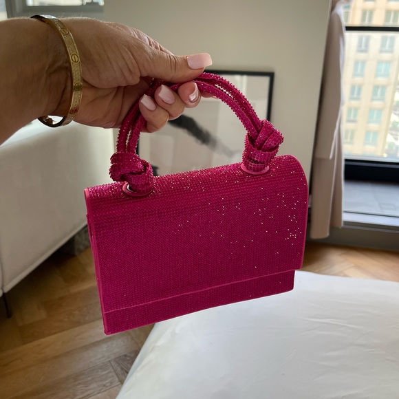 Pink Sparkly Zara Bag - like new - Picture 8 of 8